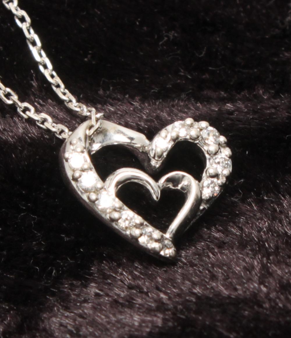 canal4℃ リング 指輪 ネックレス SV ハートモチーフ 2点セット レディース カナルヨンドシー