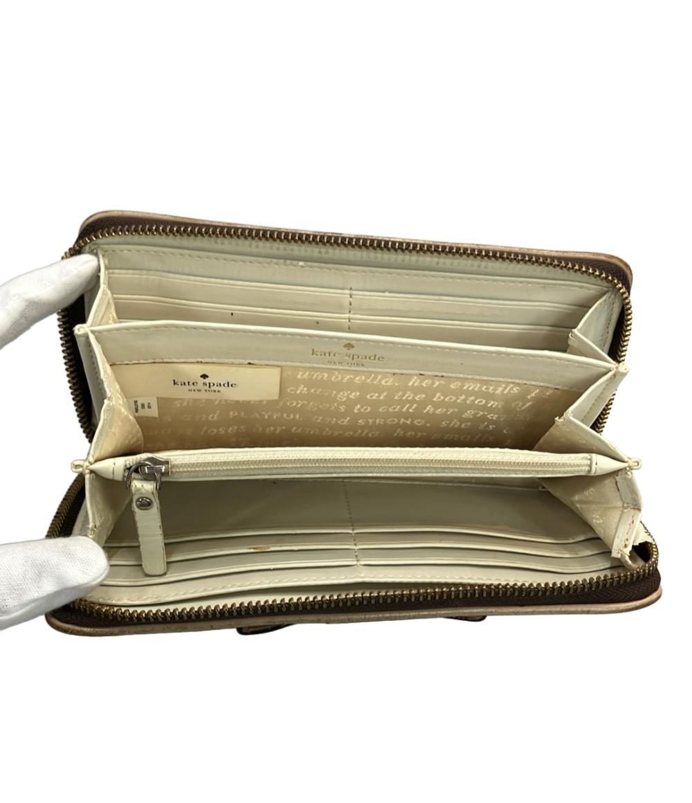 訳あり ケイトスペード ラウンドファスナー長財布 レディース Kate Spade