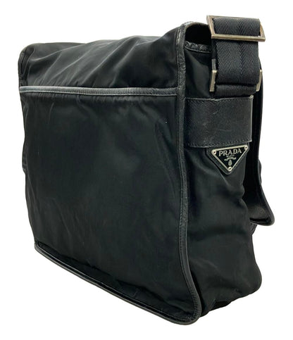 PRADA ショルダーバッグ 斜め掛け ナイロン レザー V158X メンズ プラダ