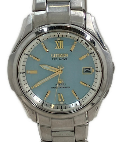 CITIZEN 腕時計 アテッサ ソーラー 水色 H410-T007180 メンズ シチズン