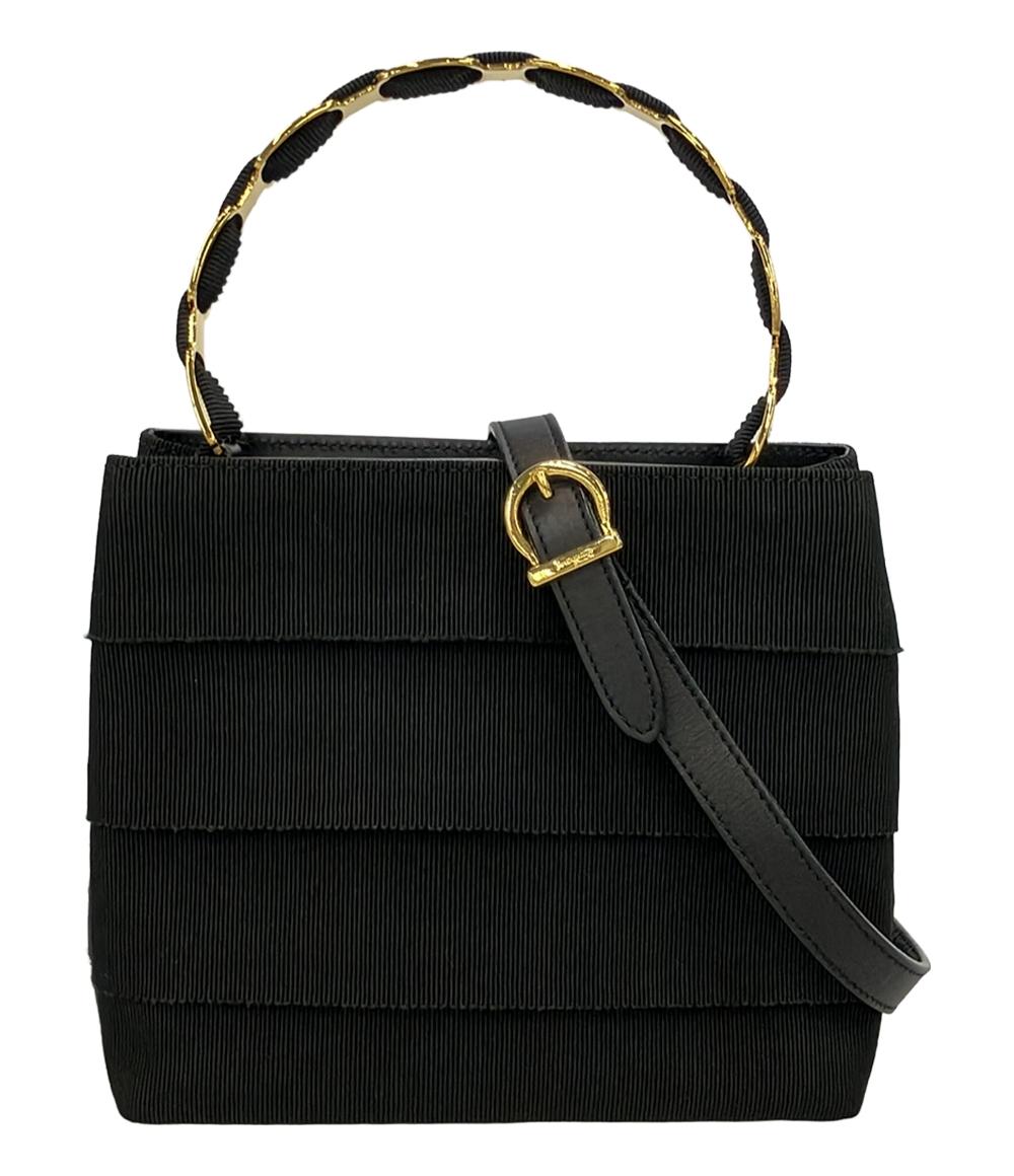 美品 Salvatore Ferragamo 2WAY ハンドバッグ ショルダーバッグ 斜め掛け レディース サルヴァトーレフェラガモ