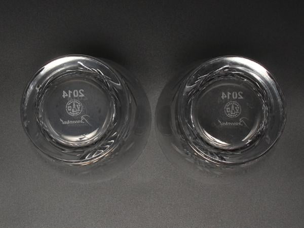 Baccarat イヤータンブラー グラス 2点セット ペア 2014 ステラ バカラ