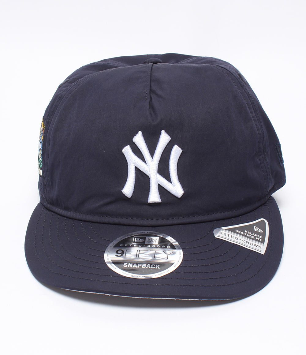 美品 KEITH NEW ERA ベースボールキャップ ヤンキース Nylon 9FIFTY A-Frame スナップバック メンズ キース ニューエラ
