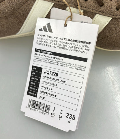 美品 adidas ローカットスニーカー GRAND COURT LO W JQ7226 レディース SIZE 23.5 アディダス