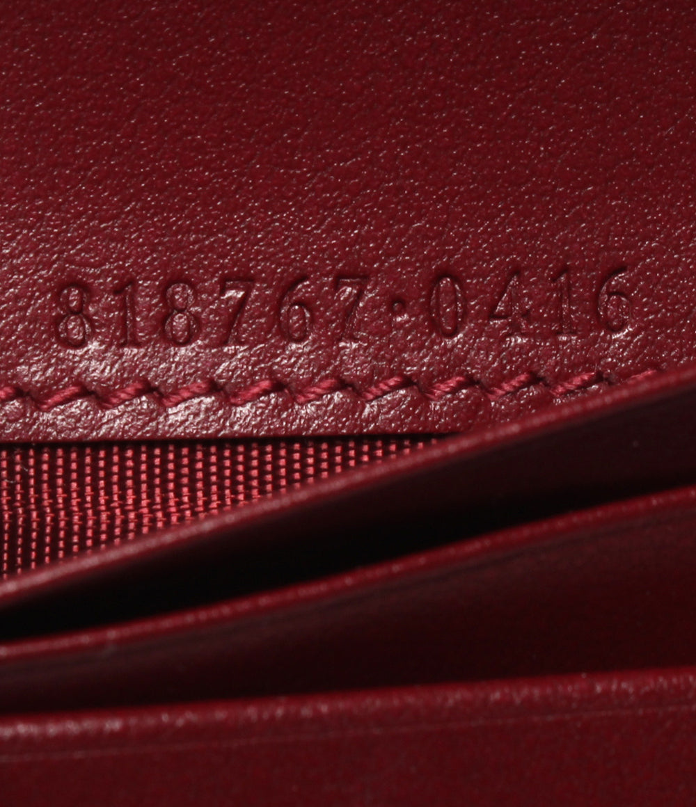 美品 GUCCI 二つ折り財布 GGスプリーム キャンバス ミニ ウォレット アニマル オウル 818767･0416 レディース グッチ