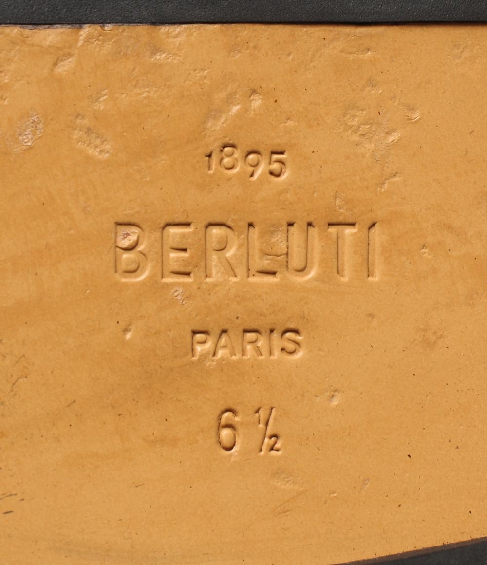 美品 ベルルッティ ドレスシューズ ダービーシューズ Uチップ メンズ SIZE 6 1/2 (S) Berluti