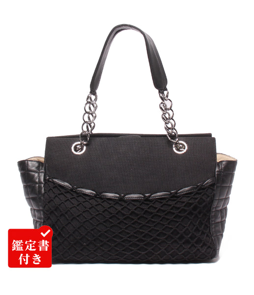 CHANEL チェーントートバッグ ショルダーバッグ 肩掛け シルバー金具 8