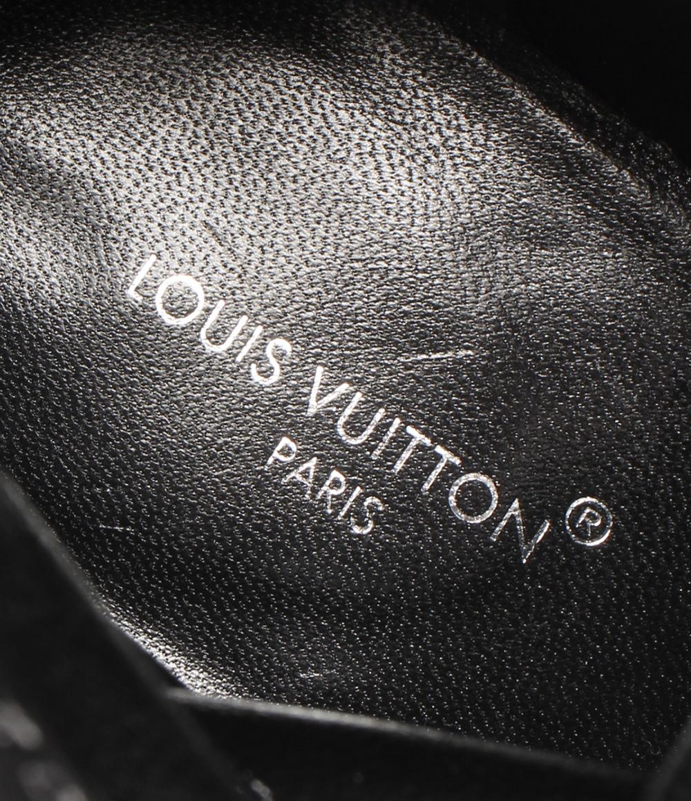 LOUIS VUITTON ショートブーツ スエード LVドナライン LW0243