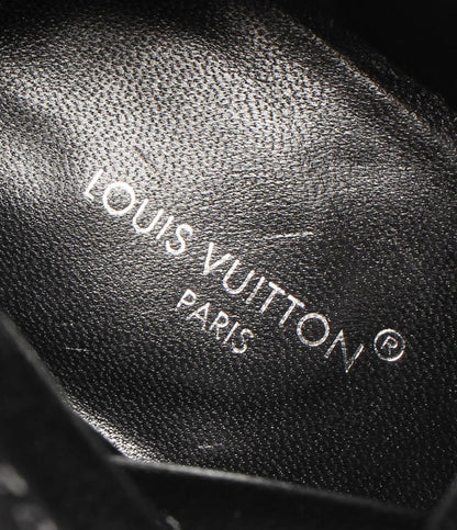 LOUIS VUITTON ショートブーツ スエード LVドナライン LW0243 レディース SIZE 37 1/2 ルイ・ヴィトン