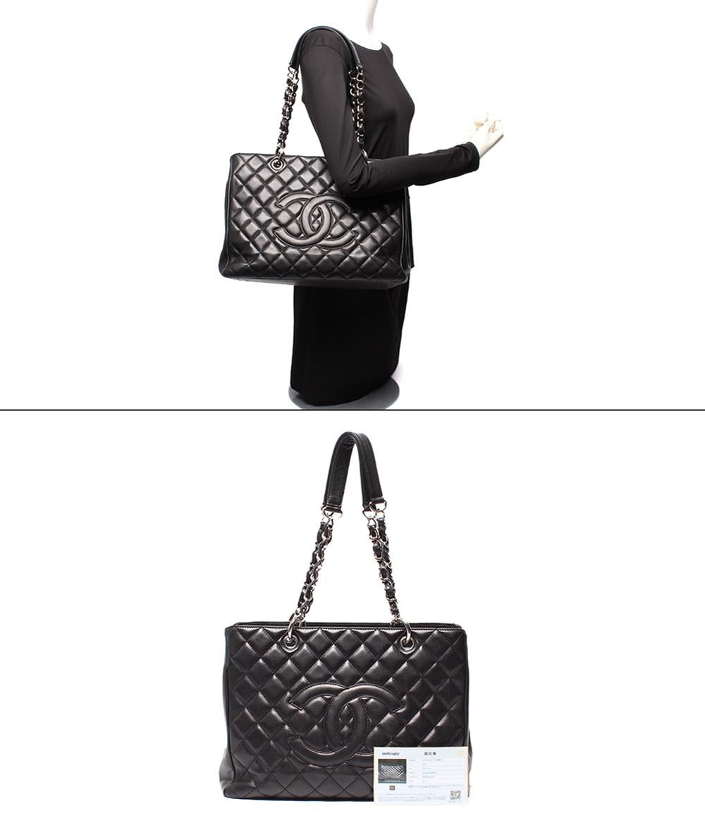 シャネル チェーントートバッグ ショルダーバッグ 肩掛け シルバー金具