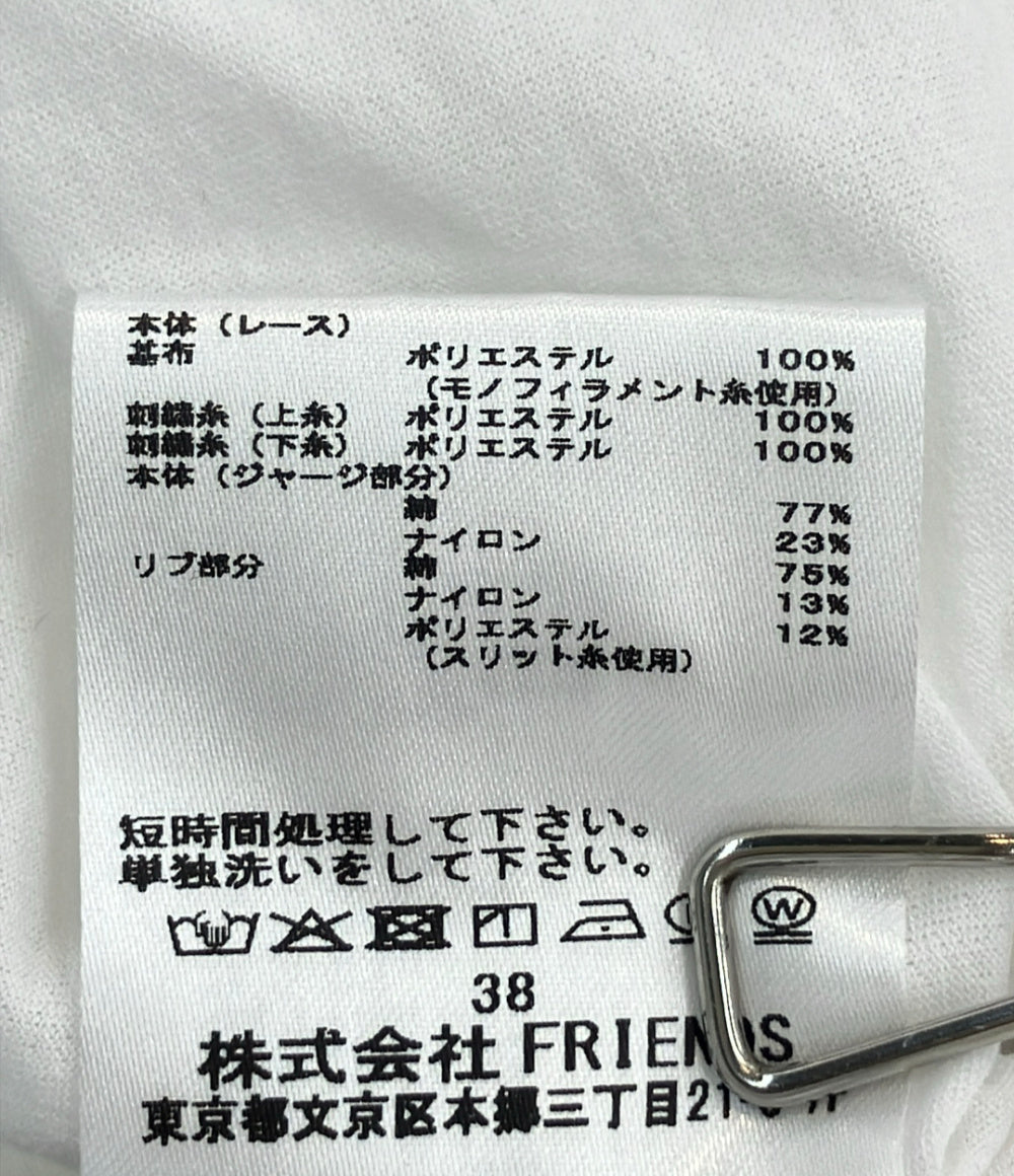 MUVEIL エンブロイダリーレースTシャツ MA262FB002 レディース SIZE 38 (M) ミュベール