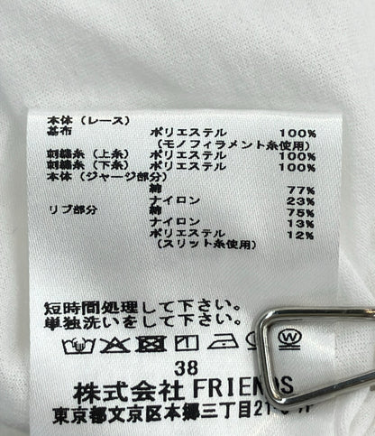 MUVEIL エンブロイダリーレースTシャツ MA262FB002 レディース SIZE 38 (M) ミュベール