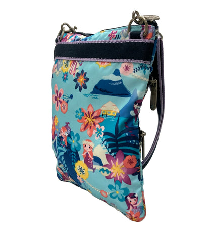 美品 LeSportsac Disney ショルダーバッグ 斜め掛け イッツ・ア・スモールワールド レディース レスポートサック ディズニー