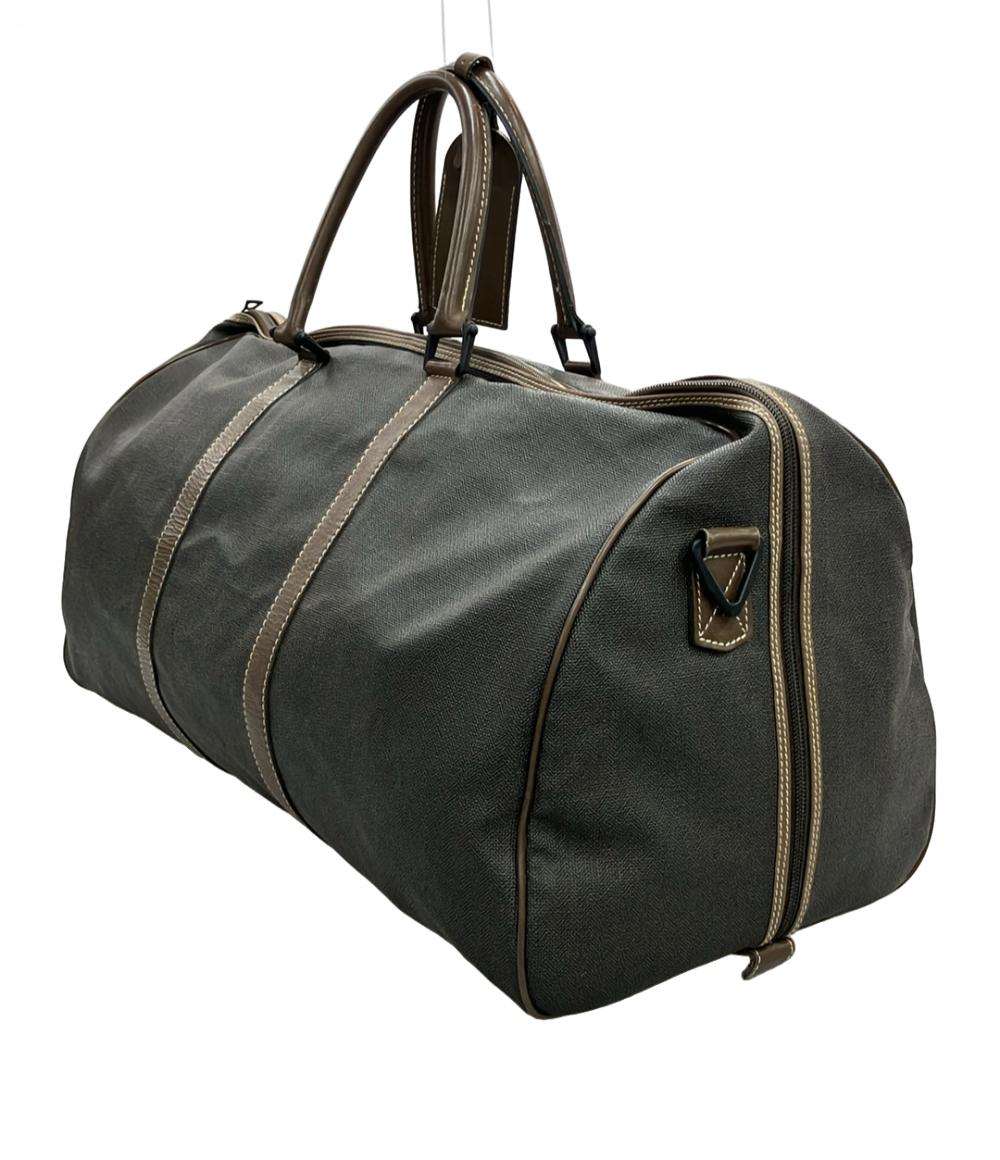 Dunhill ダンヒル　2way ボストンバッグ　キャンバス×レザー　大容量 Dunhill ボストンバッグ ショルダーバッグ 2WAY メンズ ダンヒル