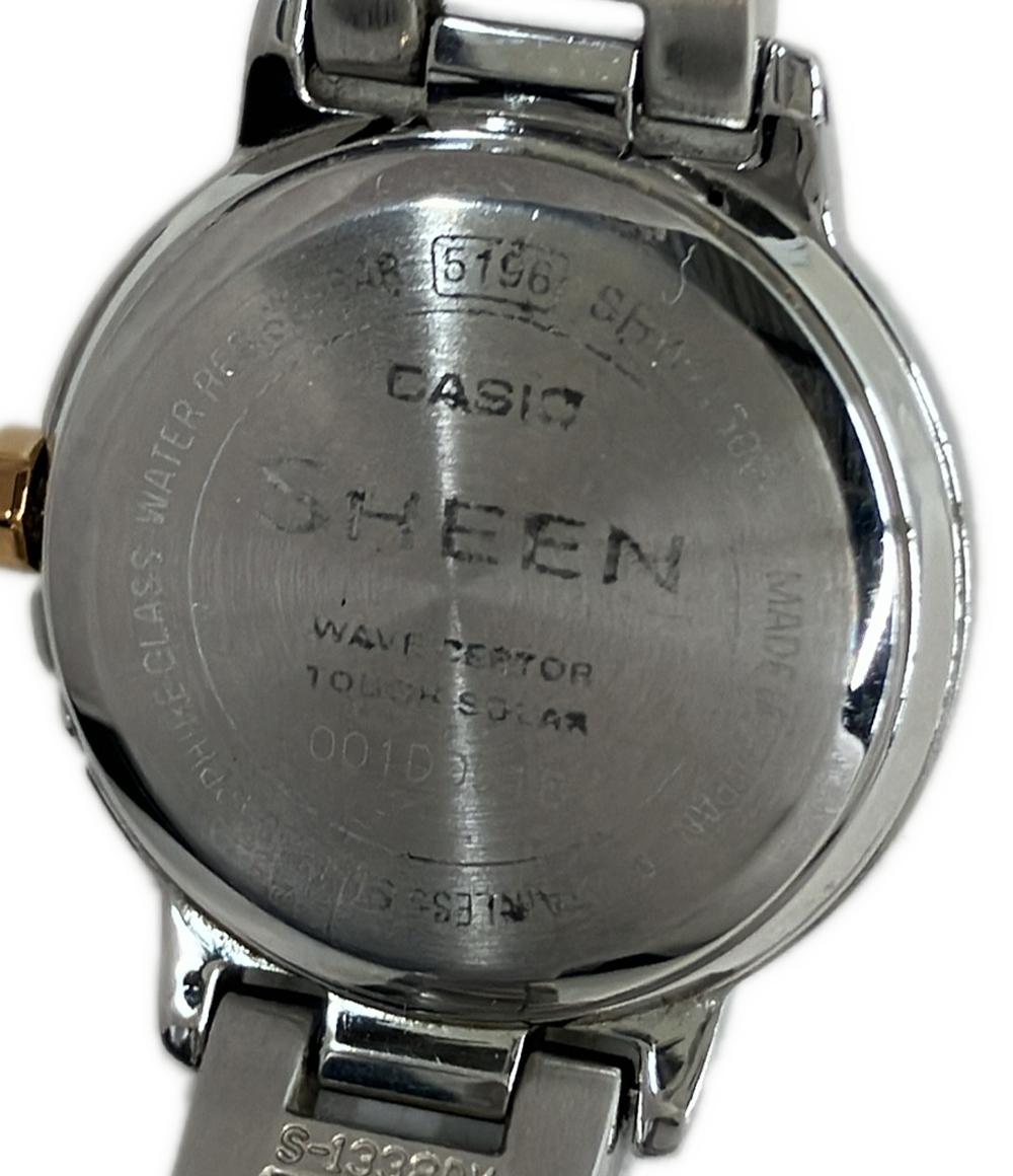 CASIO 腕時計 シーン SHEEN ソーラー ピンク SHW-1500 レディース カシオ