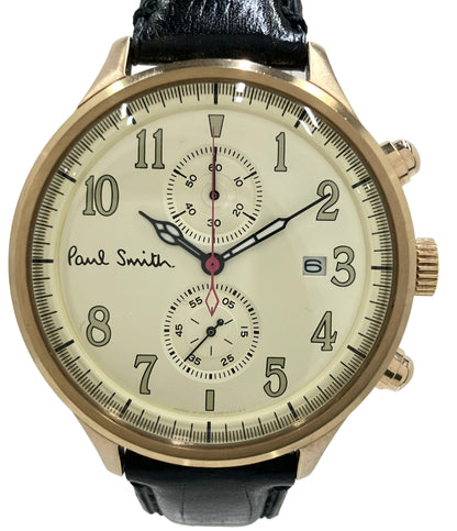 Paul Smith 腕時計 クオーツ イエロー 0511-S060605 メンズ ポール・スミス