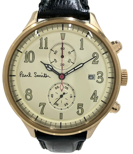 Paul Smith 腕時計 クオーツ イエロー 0511-S060605 メンズ ポール・スミス