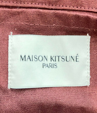 メゾンキツネ キツネプリントキャンバストートバッグ レディース MAISON KITSUNE