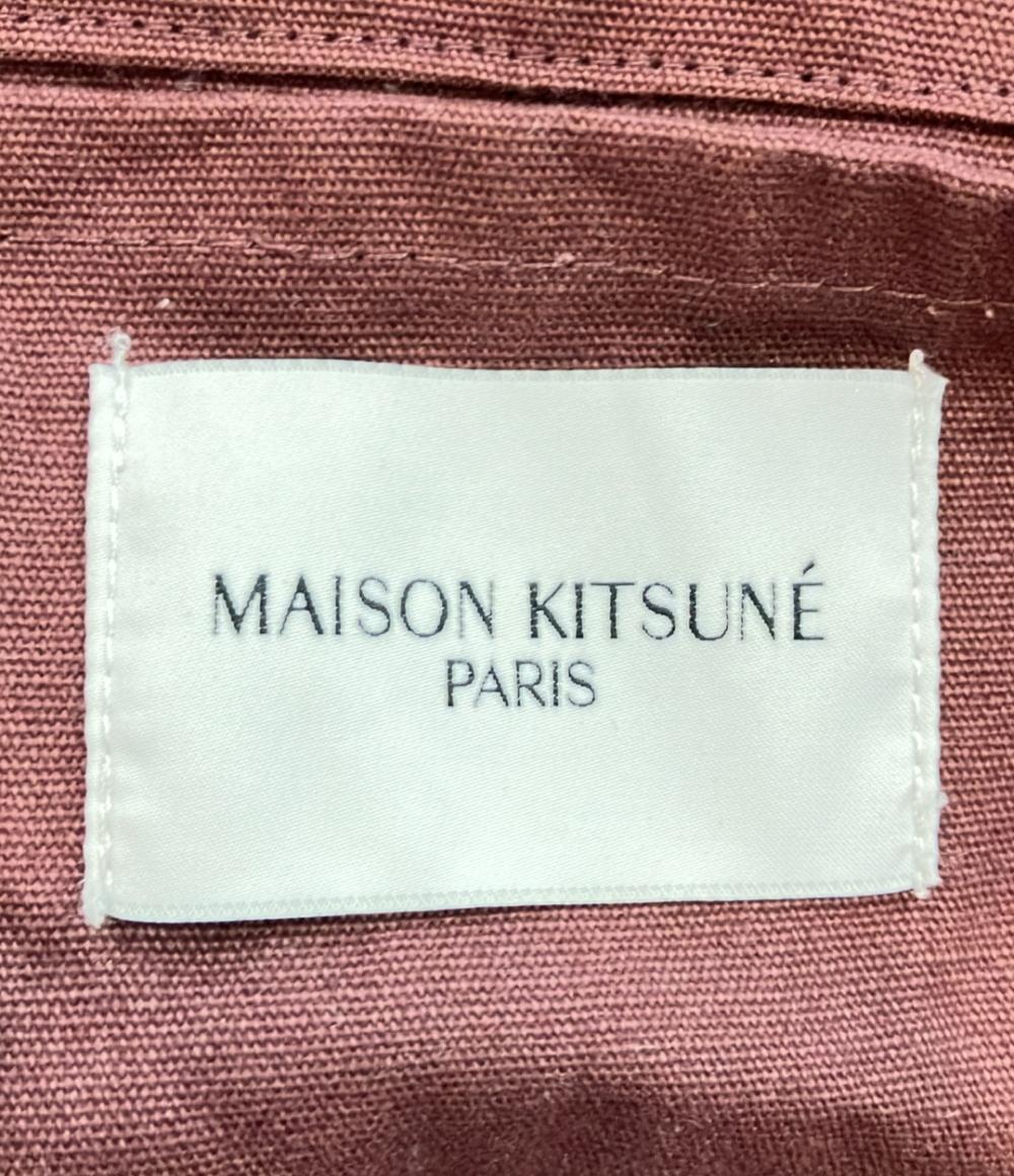 メゾンキツネ キツネプリントキャンバストートバッグ レディース MAISON KITSUNE