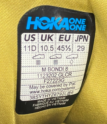 HOKA ONE ONE ローカットスニーカー BONDI 8 メンズ SIZE 29.0 (XL) ホカ オネ オネ