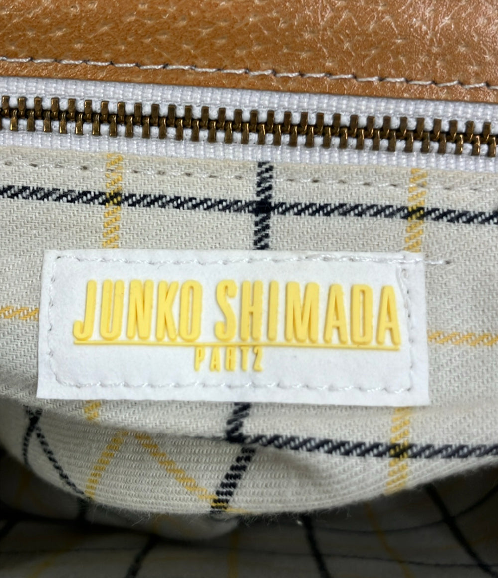 美品 JUNKO SHIMADA ハンドバッグ ショルダーバッグ 2WAY 斜め掛け レディース ジュンコシマダ