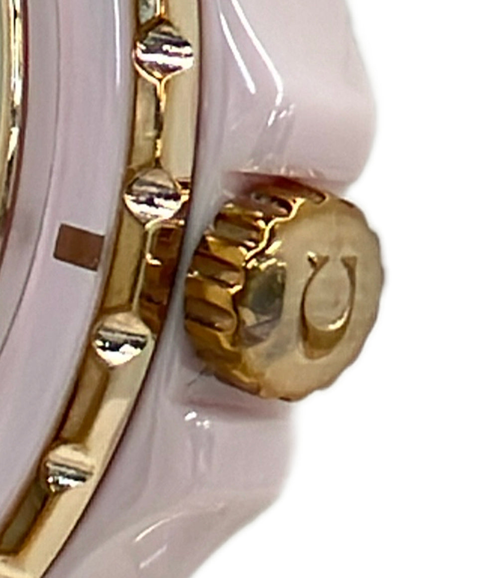 美品 COACH 腕時計 クオーツ ピンク CA.129.7.49.1768 レディース コーチ