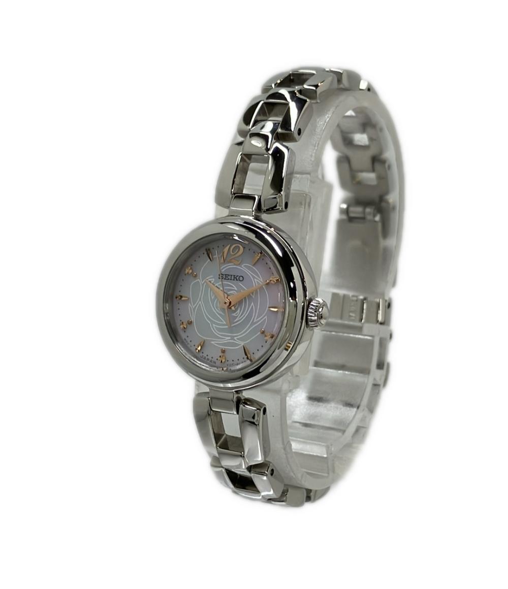 SEIKO V117 ソーラー 腕時計 セイコー 腕時計 ティセ ソーラー ピンク V117-0BB0 レディース SEIKO