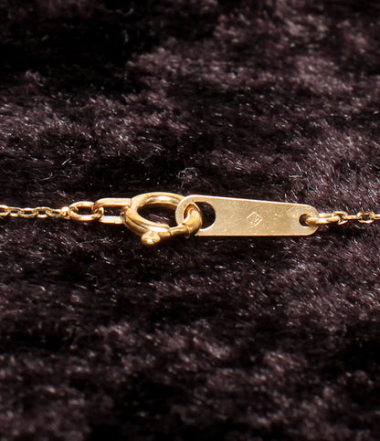 美品 VENDOME AOYAMA ネックレス K10 淡水パール ダイヤ 0.02ct レディース ヴァンドームアオヤマ