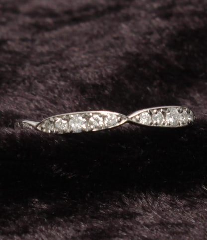 美品 リング 指輪 Pt950 ダイヤ 0.20ct レディース SIZE 9号