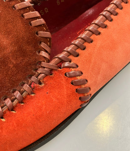 Salvatore Ferragamo パッチワークローファー スエード レディース SIZE 7 C (24.5cm) サルヴァトーレフェラガモ