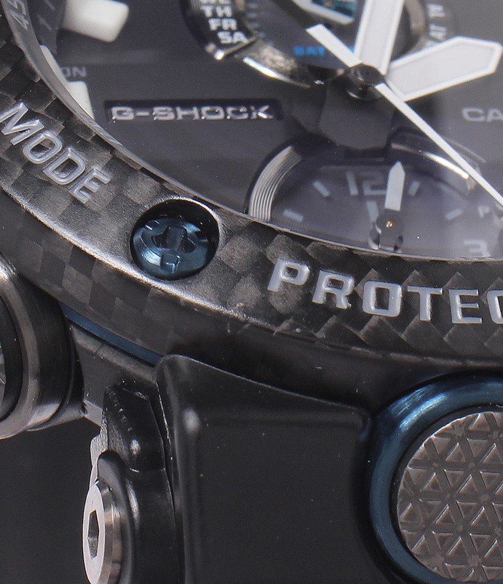 CASIO 腕時計 ブルートゥース搭載 マスターオブG グラビティマスター G-SHOCK ソーラー電波 ブラック GWR-B1000 メンズ カシオ