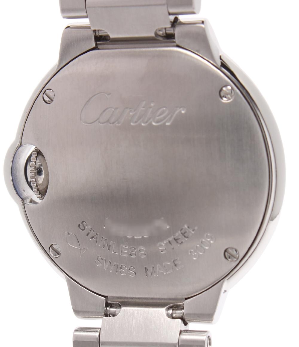 Cartier 腕時計 バロン ブルー ドゥ クオーツ 3009 レディース カルティエ