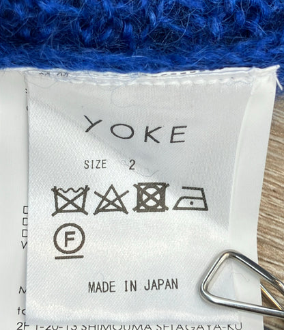 YOKE カーディガン 24SS シルク モヘヤ ボタン YK24SS0670S メンズ SIZE 2 (M) ヨーク