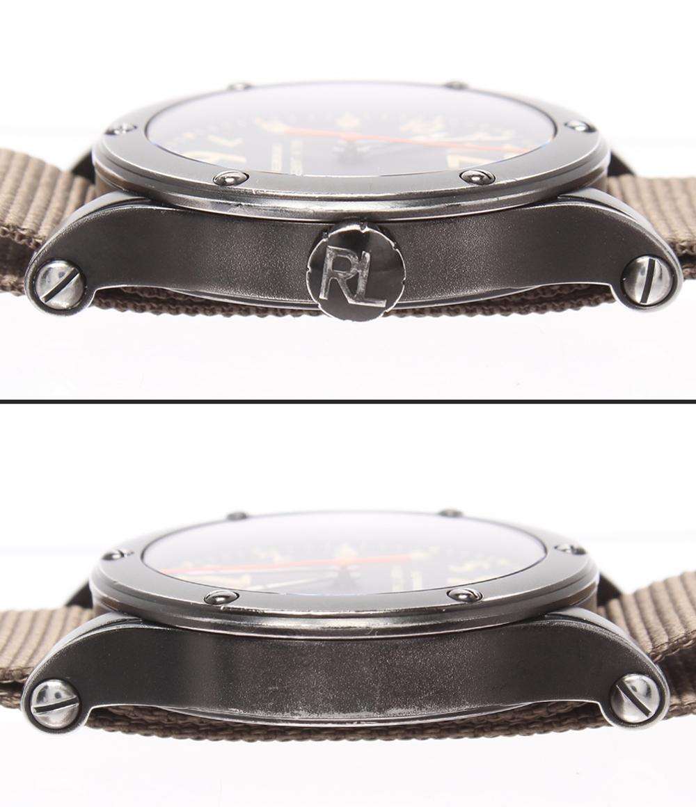 RALPH LAUREN 腕時計 サファリ RL67 クロノメーター 自動巻き ブラック RLR0250900 メンズ ラルフローレン