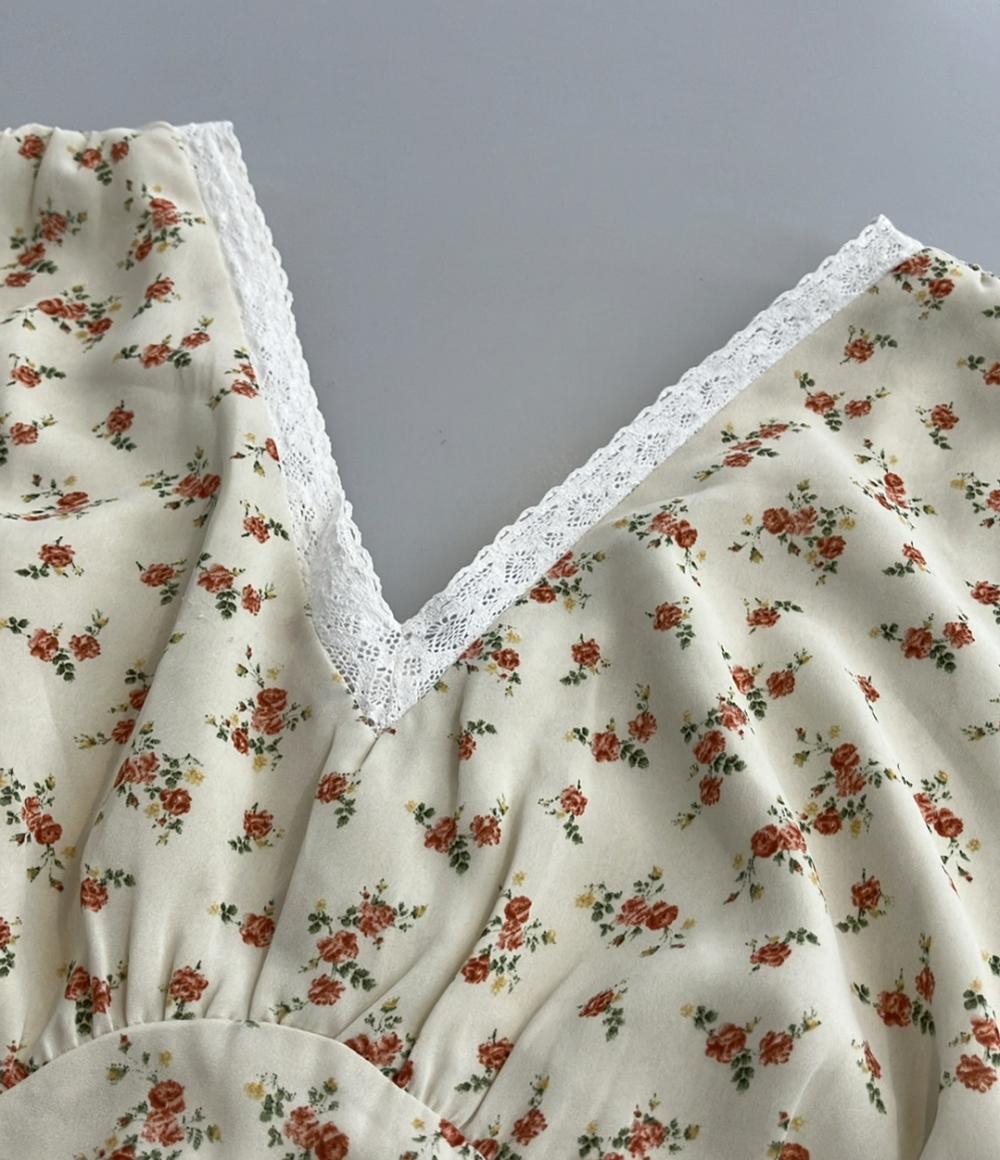 美品 ロワン ノースリーブワンピース レディース SIZE F (M) Loin