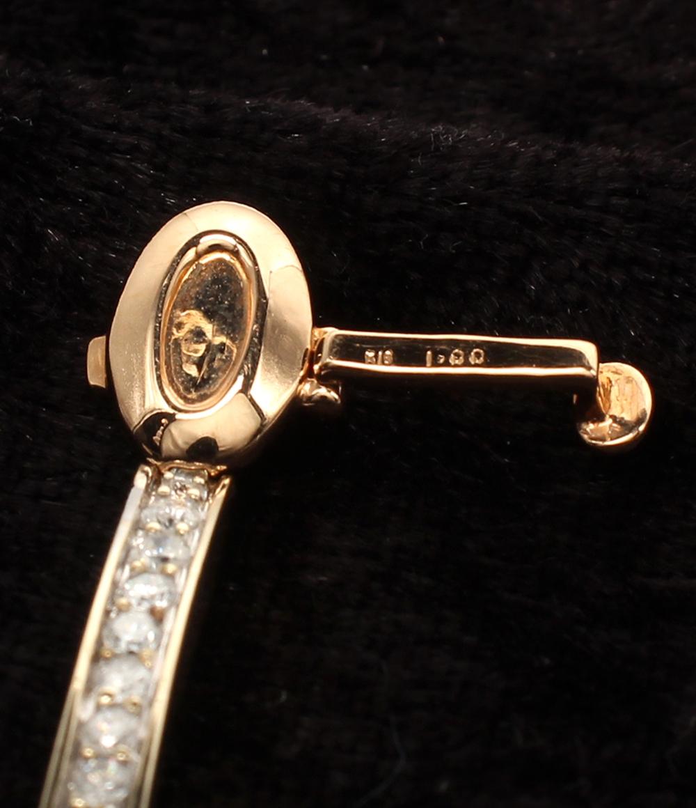 美品 ブレスレット K18 ダイヤ 1.00ct レディース