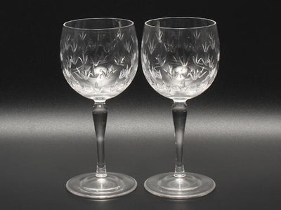 ティファニー ワイングラス 2点セット ペア フローレット TIFFANY&Co.