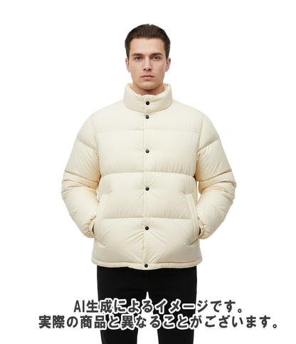 theory ダウンジャケット 軽量 ダブルジップ スナップボタン PARACHUTE DWN SH-MOTION DOWN メンズ SIZE L セオリー