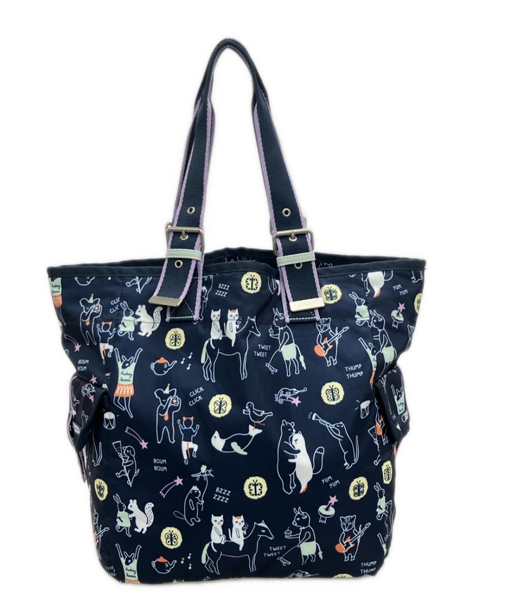 美品 LeSportsac Artist In Residence トートバッグ レディース レスポートサック アーティストインレジデンス