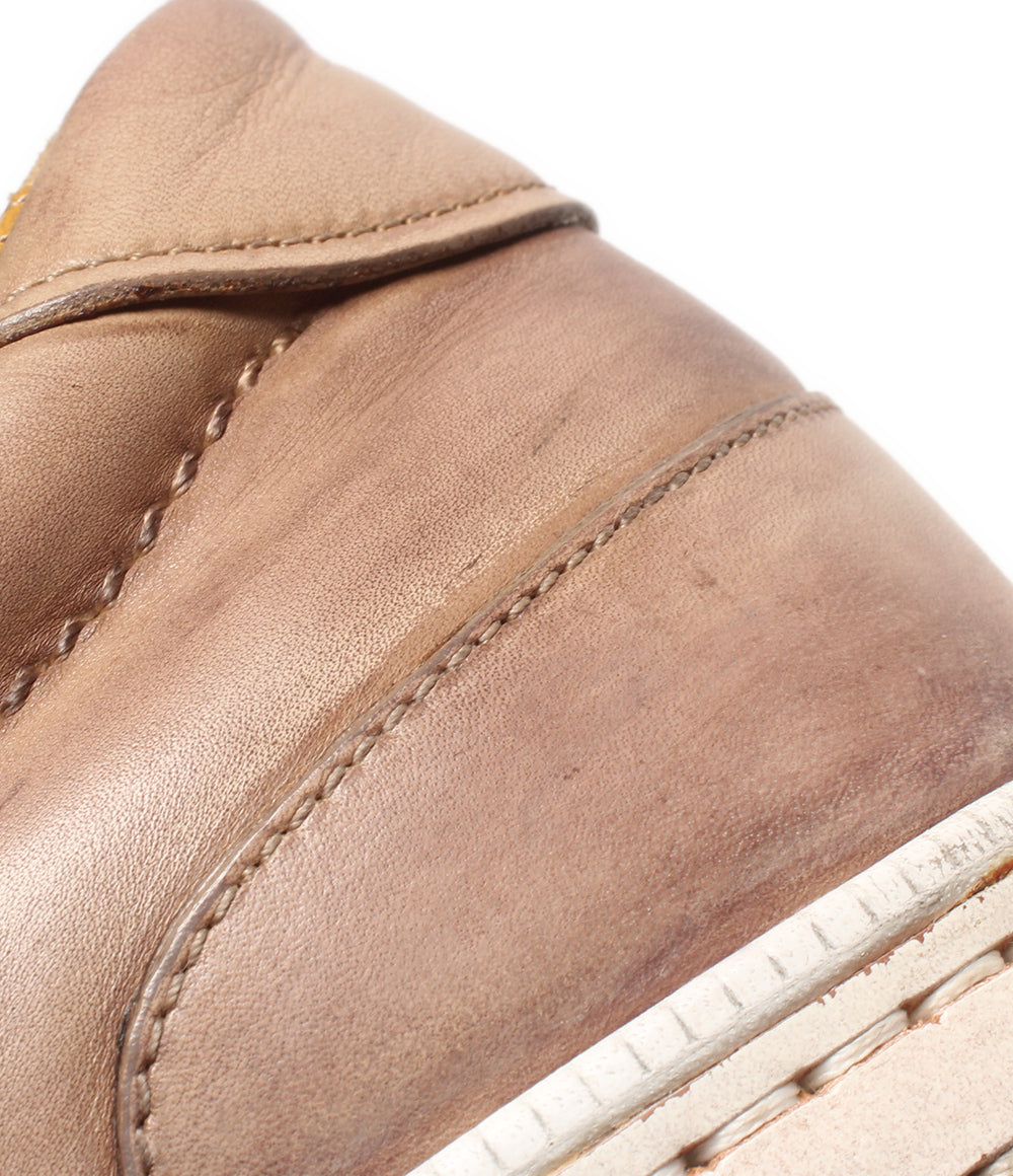 Berluti レザースリッポン プレイタイム パティーヌ メンズ SIZE 8 ベルルッティ
