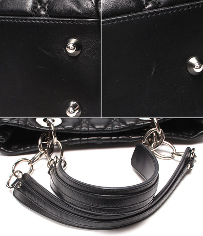 Christian Dior チェーンハンドバッグ チェーントートバッグ 肩掛け ソフト ショッピング トート レディディオール レディース