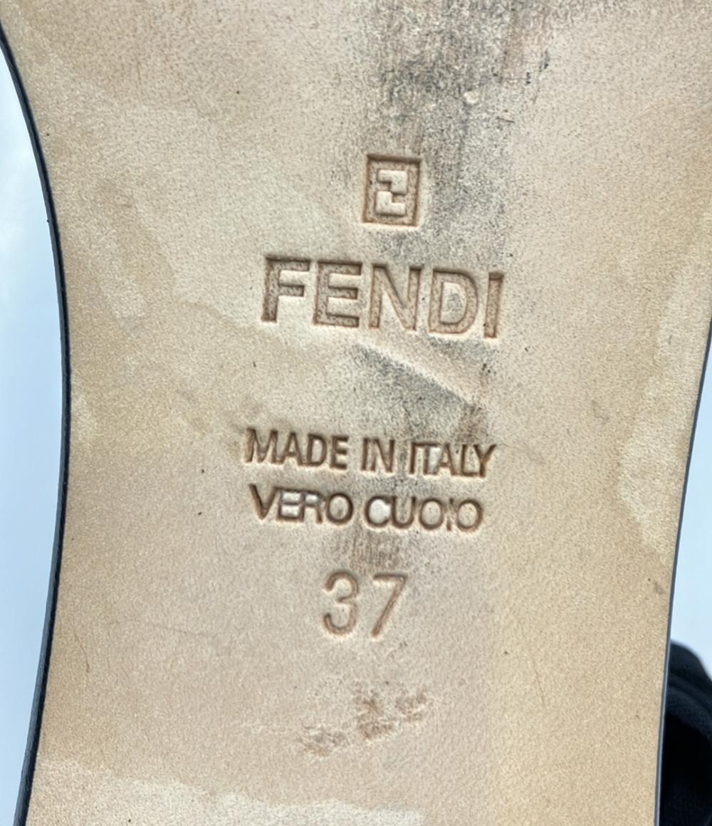 FENDI アンクルストラップ サンダル フラット レディース SIZE 37