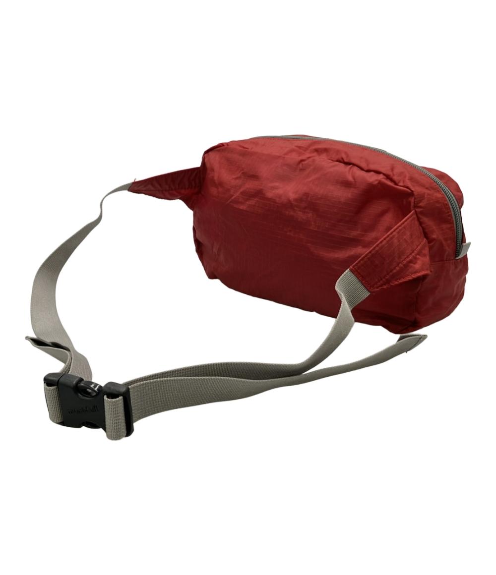 mont-bell ボディバッグ ウエストポーチ ポケッタブル ライトポーチ メンズ モンベル