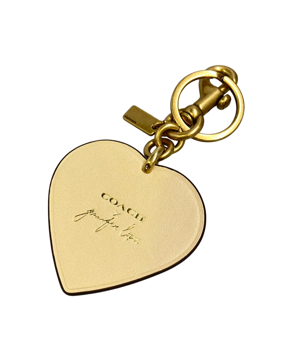 美品 COACH JENNIFER LOPEZ バッグチャーム キーホルダー レディース コーチ ジェニファー・ロペス