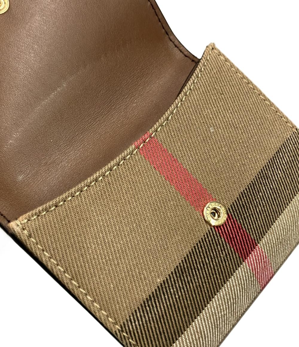 BURBERRY 二つ折り財布 レディース バーバリー