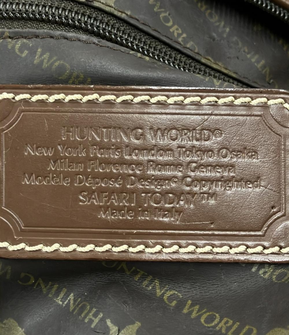 HUNTING WORLD ボストンバッグ メンズ ハンティングワールド