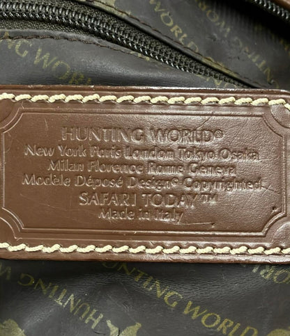 HUNTING WORLD ボストンバッグ メンズ ハンティングワールド
