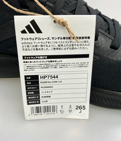 美品 adidas ローカットスニーカー RUNFALCON3.0 HP7544 メンズ SIZE 26.5 (M) アディダス