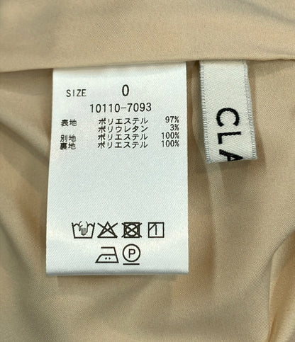 美品 CLANE ロングパンツ ライトピンク 10110-7093 レディース SIZE 0 (S) クラネ