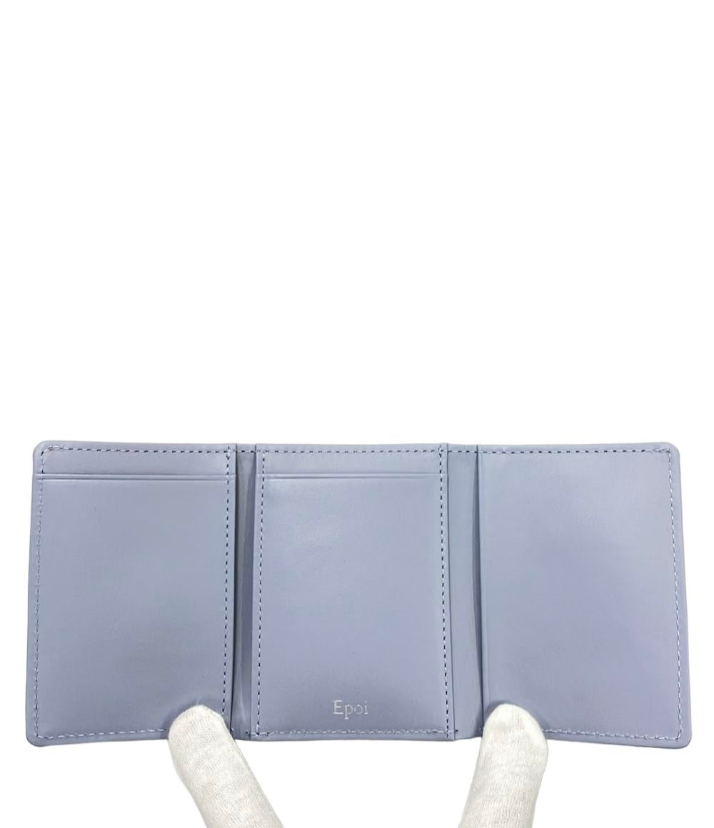 美品 三つ折り財布 レザー レディース エポイ Epoi